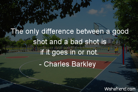 basketball-The only difference between a