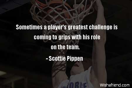 basketball-Sometimes a player's greatest challenge