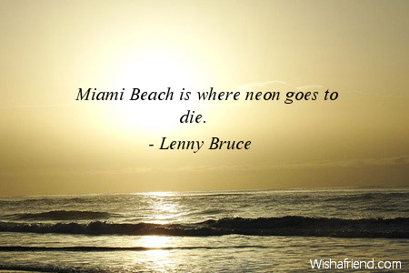 beach-Miami Beach is where neon