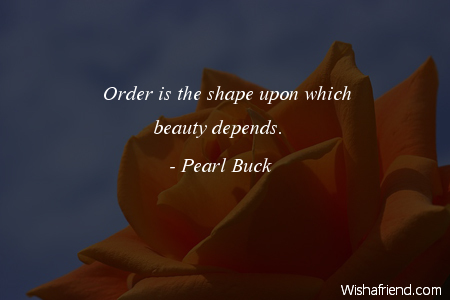 beauty-Order is the shape upon