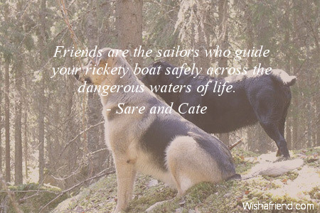 bestfriend-Friends are the sailors who