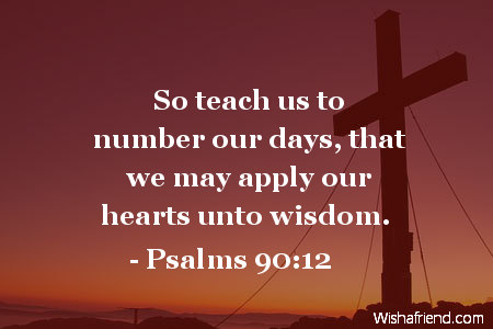 bible-So teach us to number