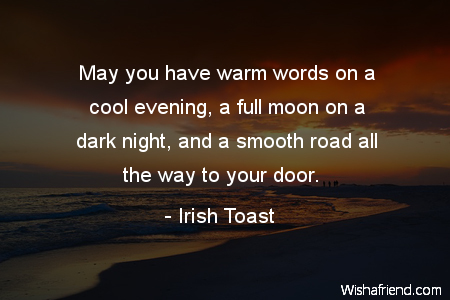 blessings-May you have warm words