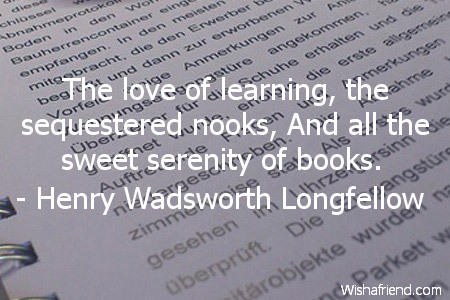 books-The love of learning, the