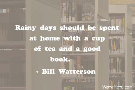 books-Rainy days should be spent