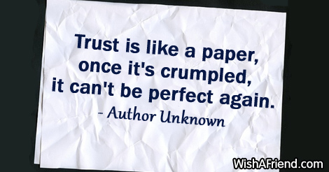 brokenfriendship-Trust is like a paper,