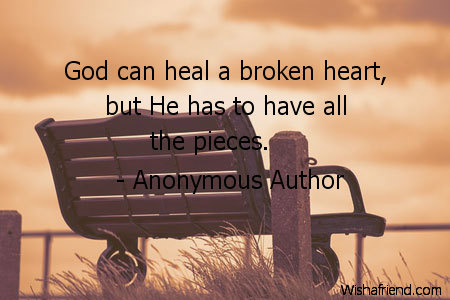 brokenheart-God can heal a broken