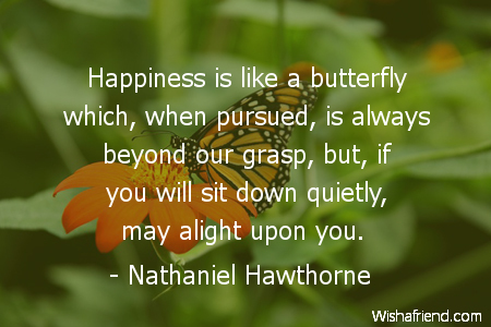 butterfly-Happiness is like a butterfly