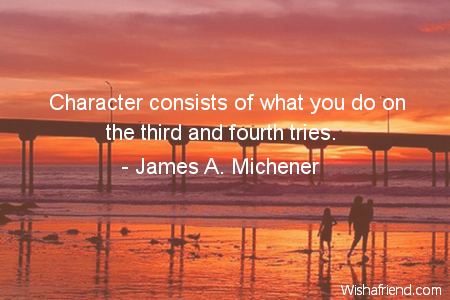 character-Character consists of what you