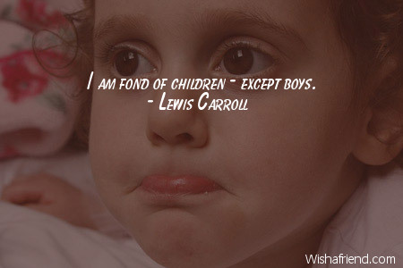 childhood-I am fond of children