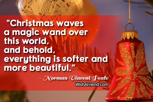 christmas-Christmas waves a magic wand