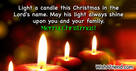 christmas-Light a candle this Christmas