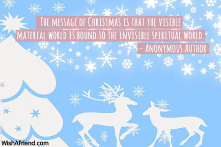 christmas-The message of Christmas is