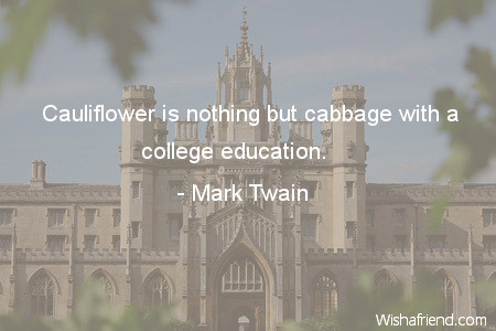 college-Cauliflower is nothing but cabbage