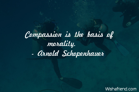 compassion-Compassion is the basis of