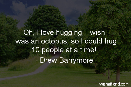 cute-Oh, I love hugging. I