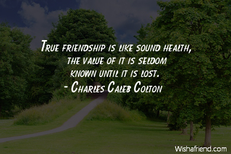 cutefriendshipquotes-True friendship is like sound