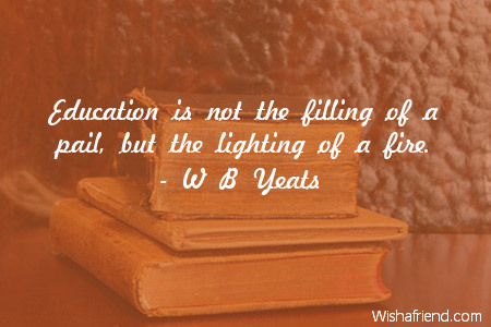 education-Education is not the filling