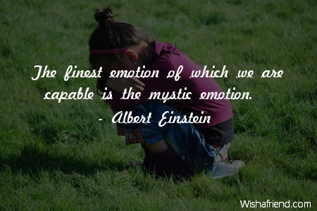 emotions-The finest emotion of which