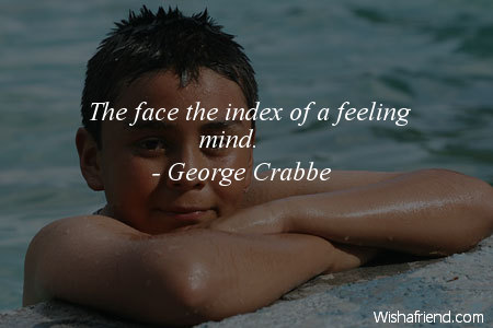 faces-The face the index of