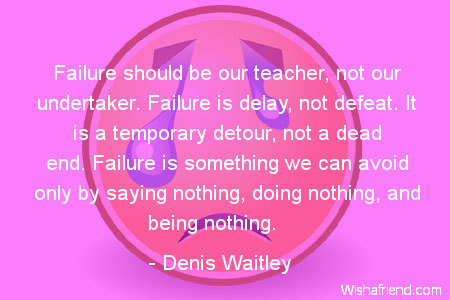 failure-Failure should be our teacher,