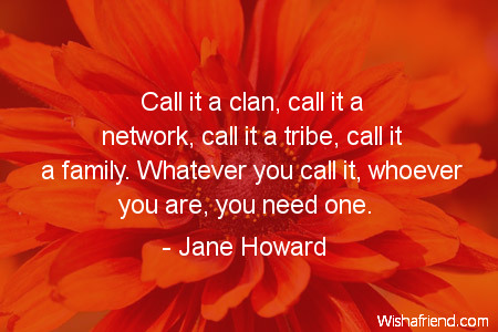 family-Call it a clan, call