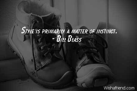 fashion-Style is primarily a matter