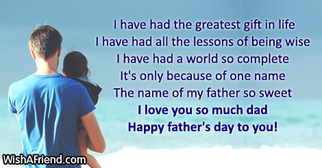 fathersday-I have had the greatest