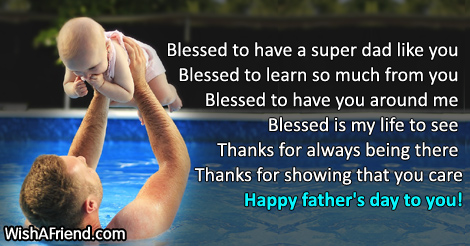 fathersday-Blessed to have a super