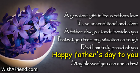 fathersday-A greatest gift in life