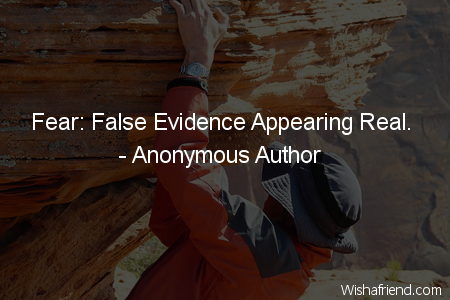 fear-Fear: False Evidence Appearing Real.