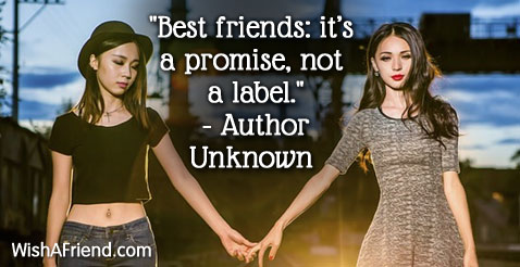 friendship-Best friends: it's a promise,