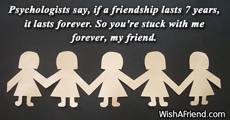 friendship-Psychologists say, if a friendship