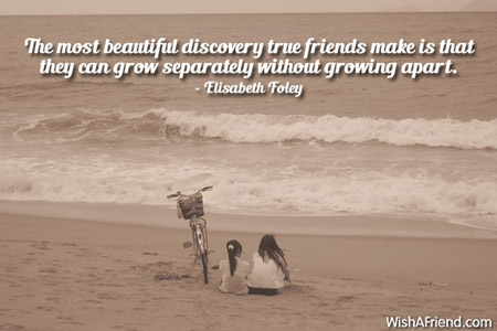 friendship-The most beautiful discovery true