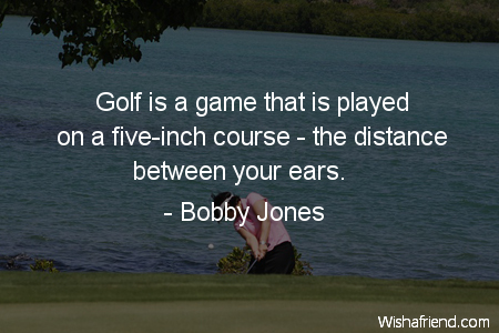 golf-Golf is a game that