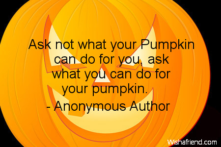 halloween-Ask not what your Pumpkin