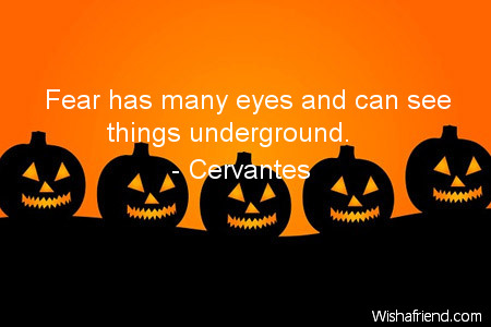 halloween-Fear has many eyes and