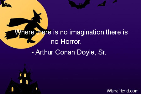 halloween-Where there is no imagination