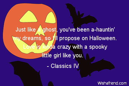 halloween-Just like a ghost, you've