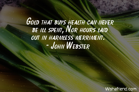 health-Gold that buys health can