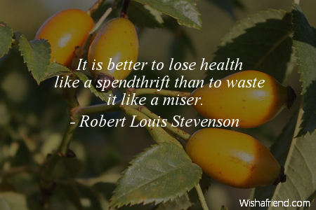 health-It is better to lose