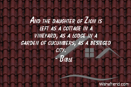 home-And the daughter of Zion