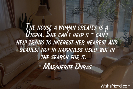 home-The house a woman creates