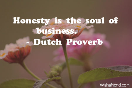 honesty-Honesty is the soul of