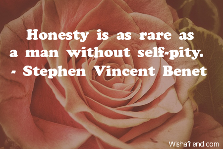 honesty-Honesty is as rare as