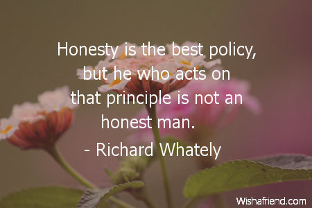 honesty-Honesty is the best policy,