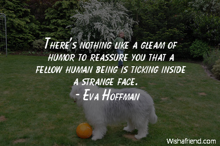 humor-There's nothing like a gleam