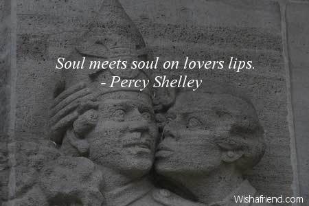 kisses-Soul meets soul on lovers