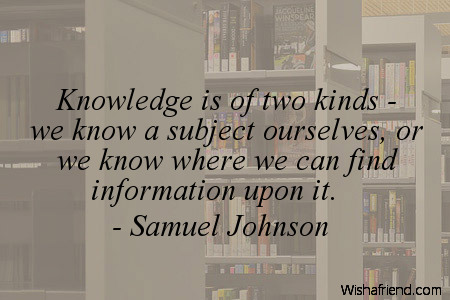 knowledge-Knowledge is of two kinds