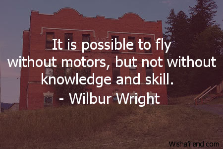knowledge-It is possible to fly